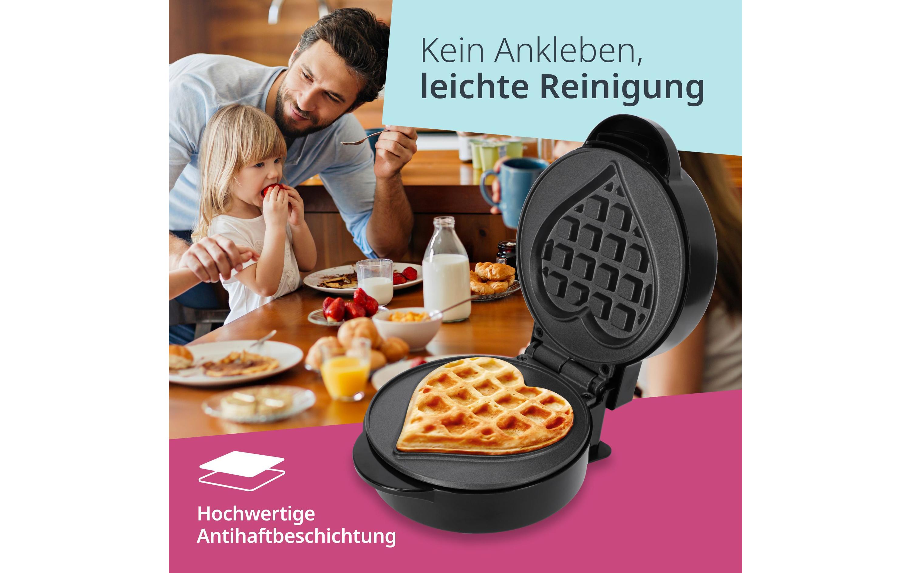 Waffeleisen KG2345Mini-Waffeleisen