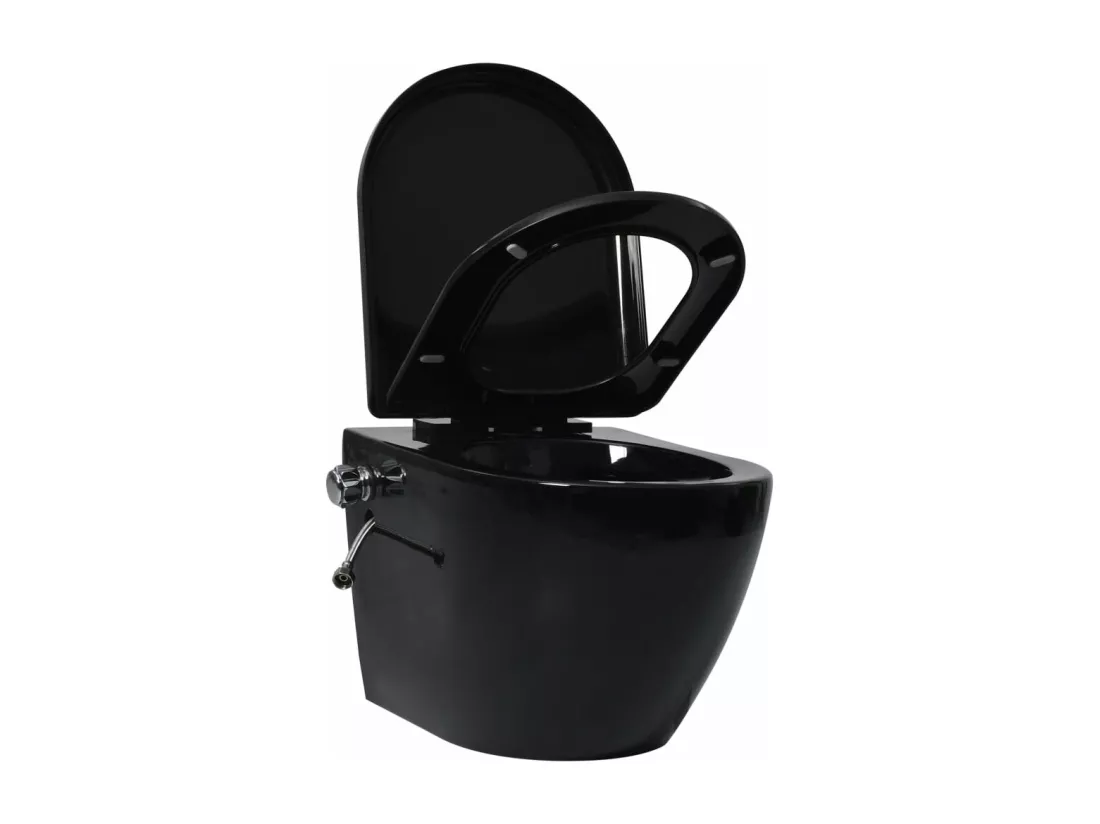 Toilette murale sans bord noire 36.5 x 48 x 41.5 cm 02_0003575