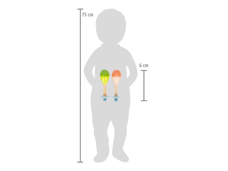 small foot Musikinstrument Maracas «Groovy Beats» Instrument für Kinder