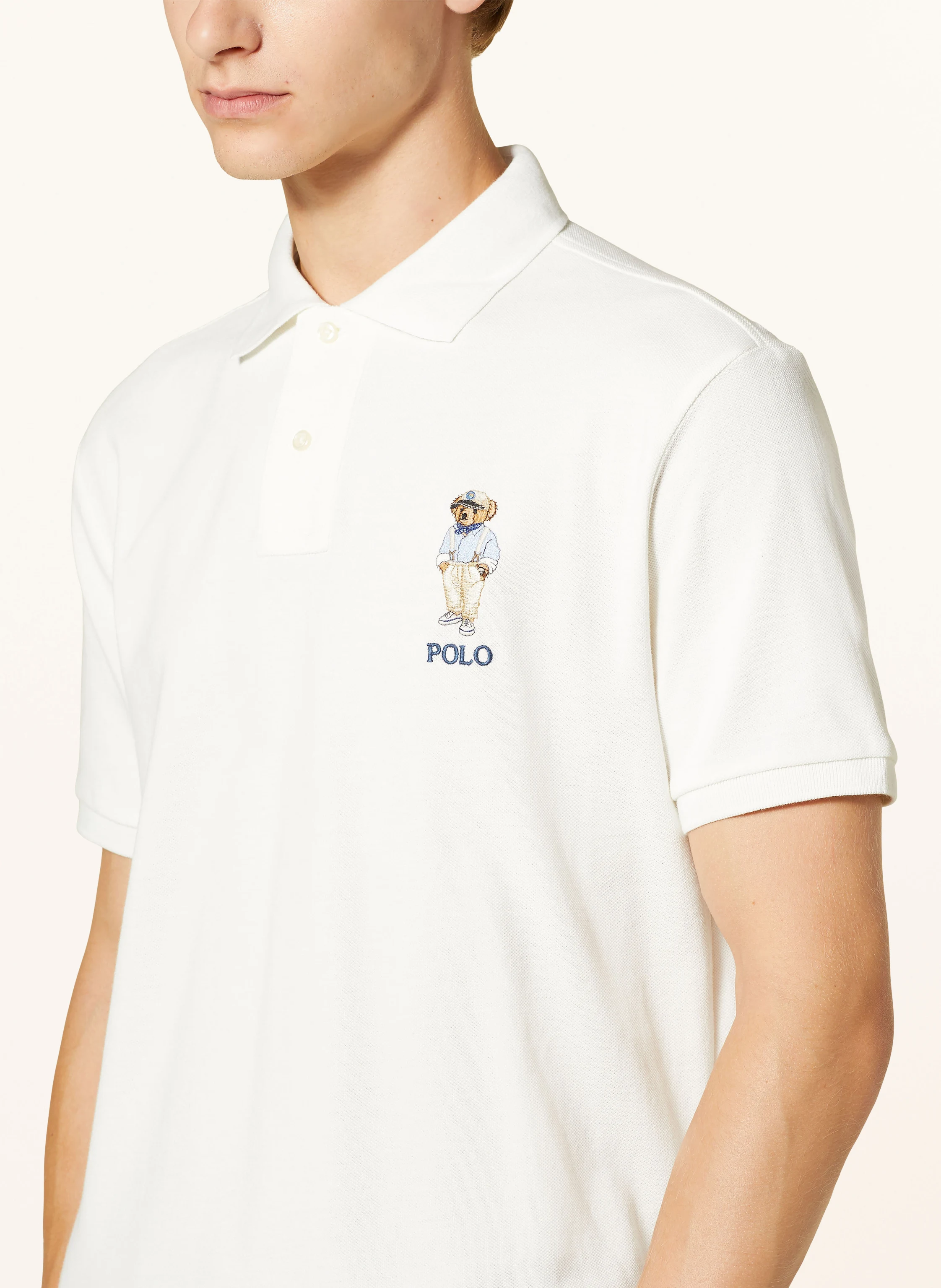 POLO RALPH LAUREN Piqué-Poloshirt Custom Slim Fit