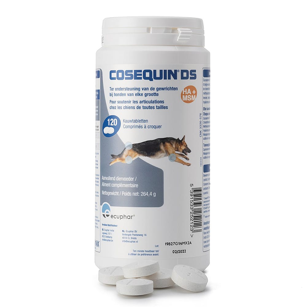 Cosequin DS Hond Strips 30 kauwtabletten