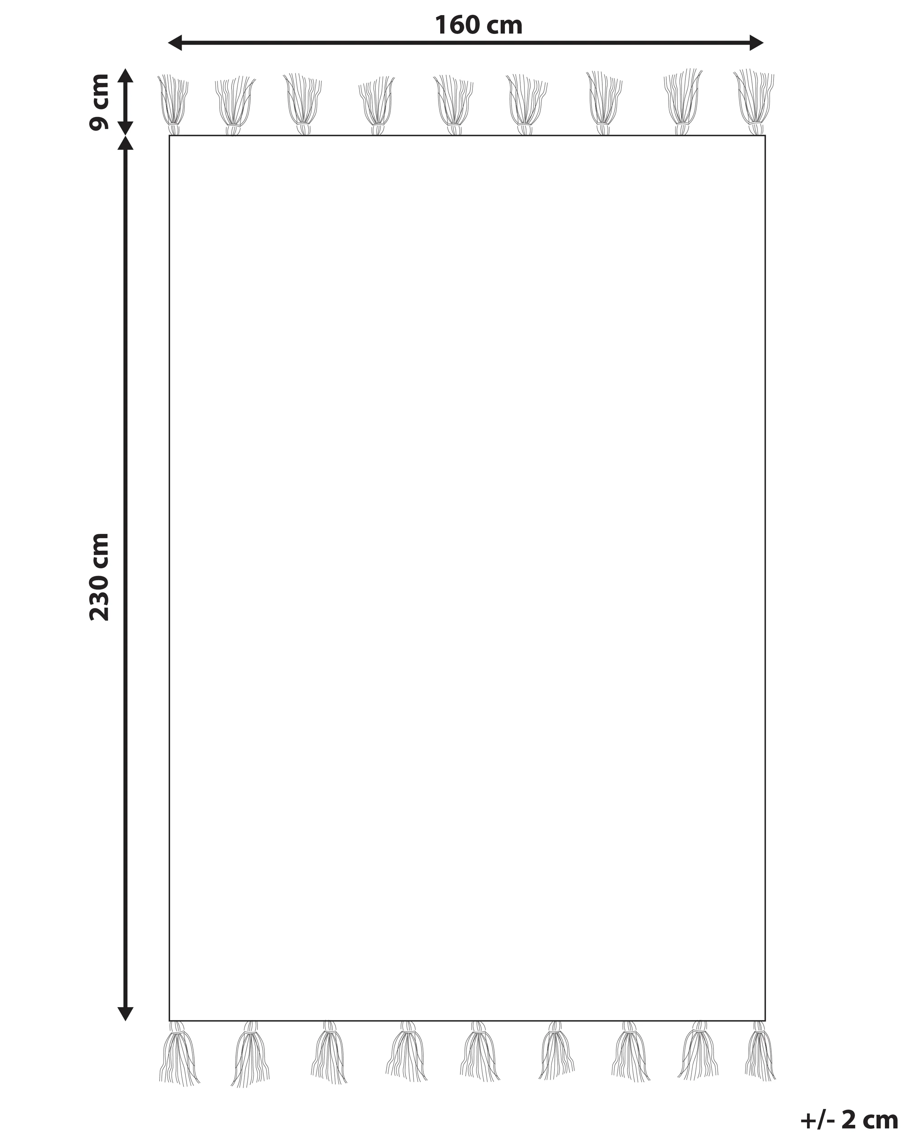 Vloerkleed AYGEZARD Meerkleurig 160 x 230 cm Wol Kelim