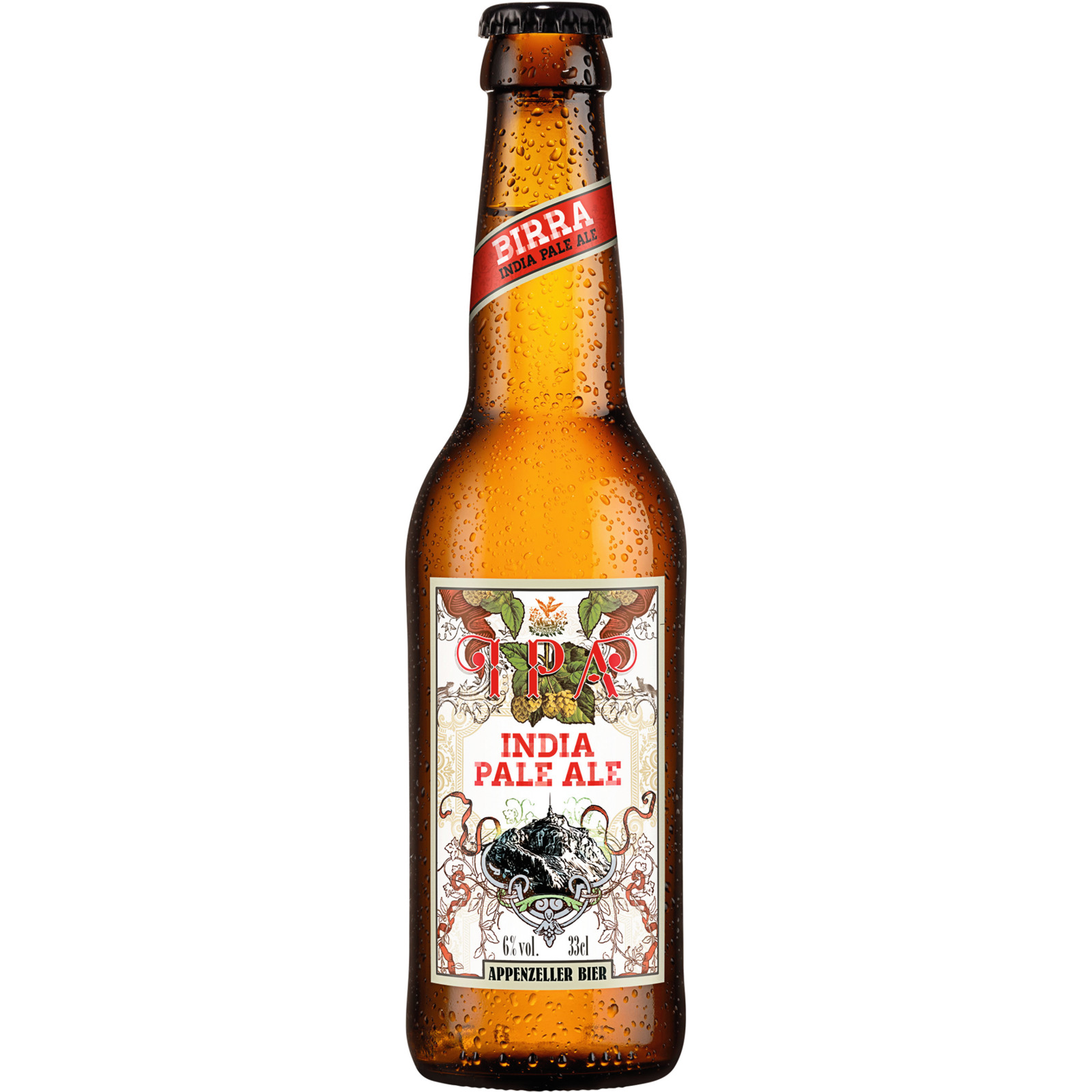 Appenzeller IPA Bier 6 x 33 cl Glas