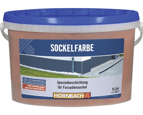 HORNBACH basisverf baksteenrood 5 l
