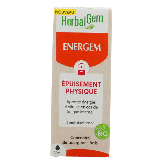 Herbalgem Energem Epuisement Physique Bio - Complément alimentaire