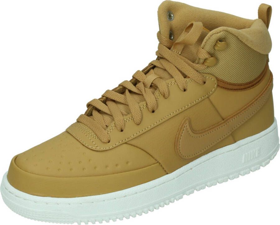 Nike Court Vision Mid Winter Sneakers Mannen Beige Wit
