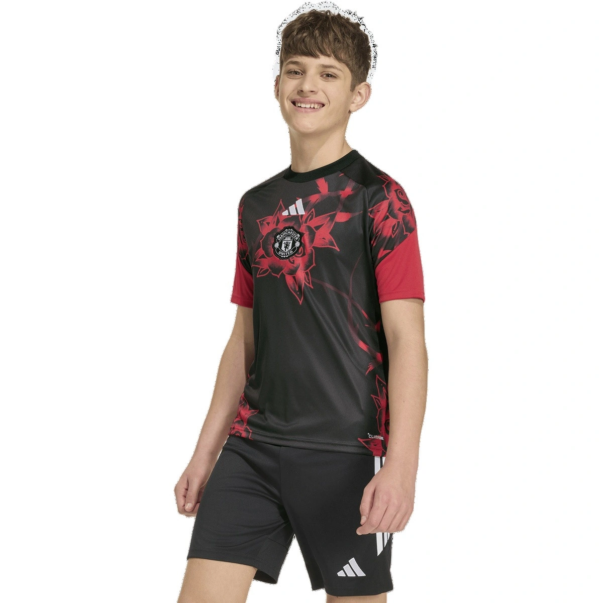 T-Shirt adidas Manchester United Pre-Match Home 2026-2027 Criança