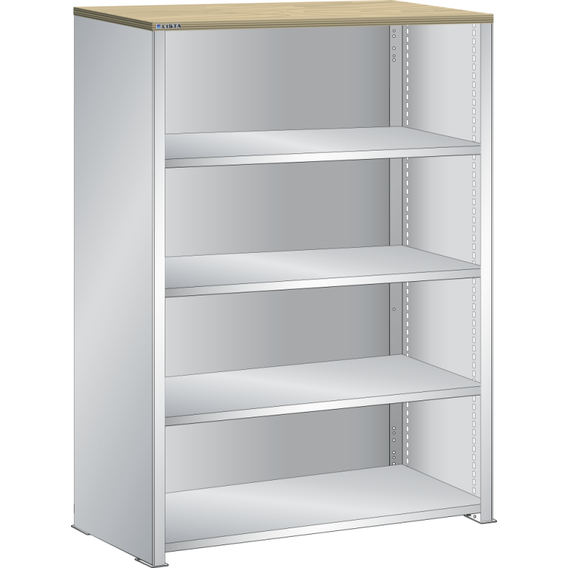 Lista - Rayonnage universel simple L 104,7 cm - Plateau en multiplex