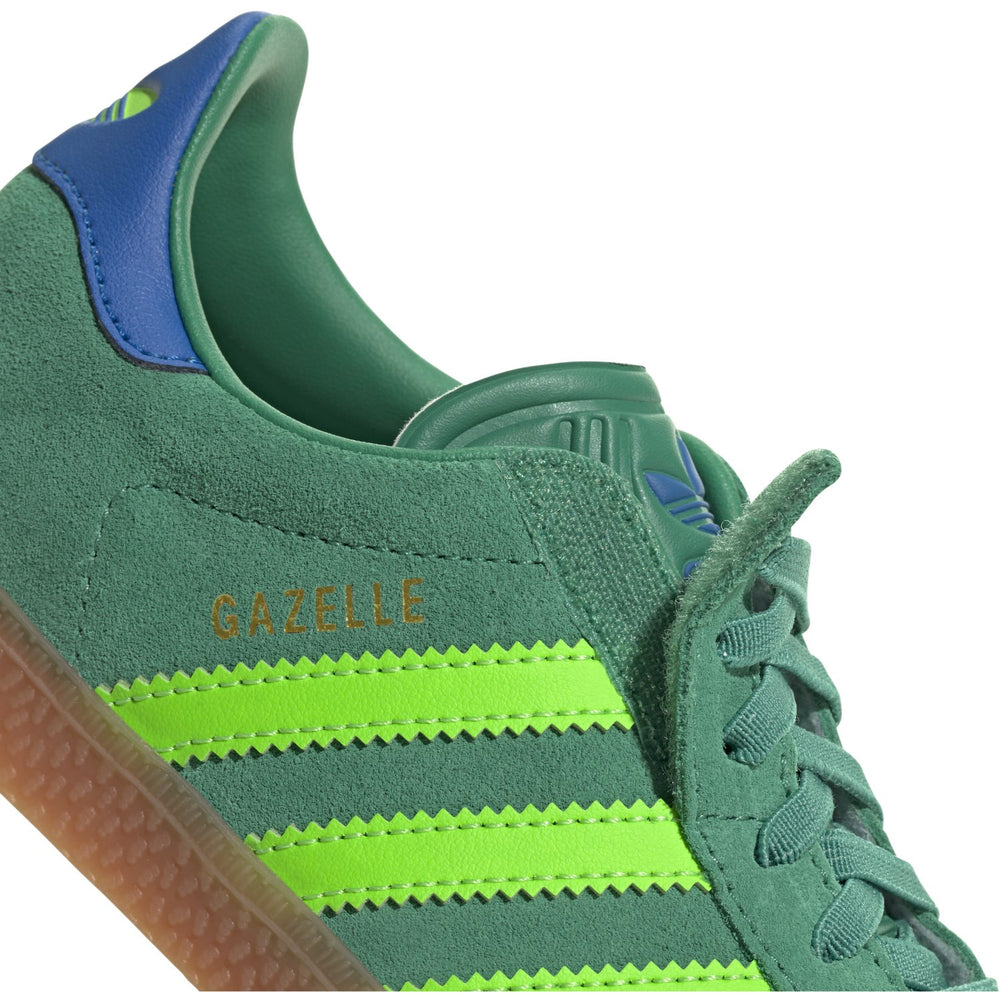 Køb adidas Originals Semi Court Green/Solar Green/Bluebird Gazelle Cf El C Sneakers