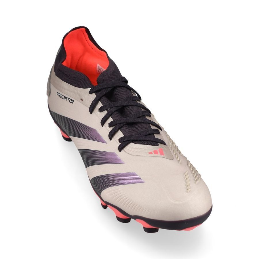 adidas Predator Pro MG Vivid Horizon - Argenté/Aurora Black/Turbo
