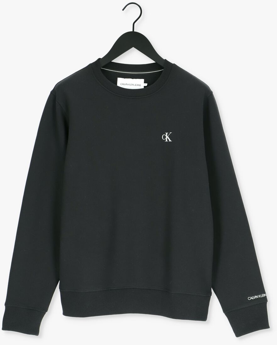 CALVIN KLEIN zwarte calvin klein sweater ck essential reg cn