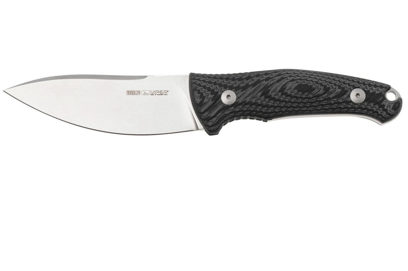 Viper Nordlys VT4044GG Stonewashed, Suretouch, vaststaand mes, Jens Anso design