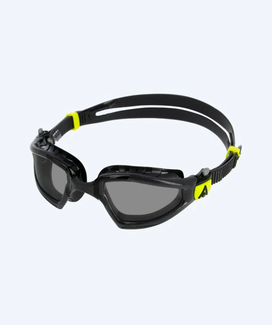Aquasphere motions svømmebriller - Kayenne Pro - Sort (Smoke linse)