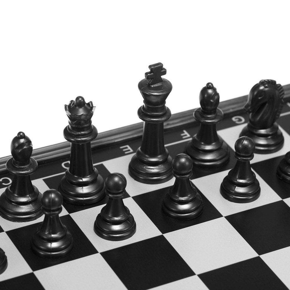 (20x20cm) Magnetisches Schach Brettspiel Chess Gesellschaftsspiel Faltbares Reise Schachbrett