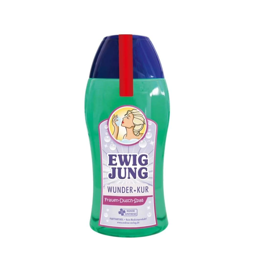 (250ml) Damen Duschgel Ewig Jung Wunder Kur Frauen Dusch Spass Pensionierung - Assortiert