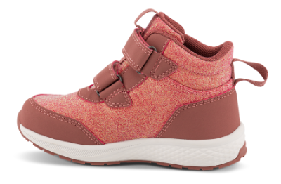 Viking Bouncy Glitter Mid WP High Sneaker Rosa 3-55510
