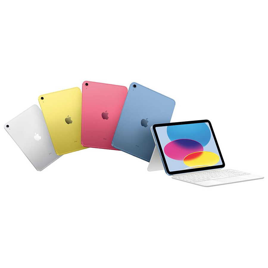 Apple iPad Wi-Fi + Cellular 10.9 - 64 Go - Argent (10 ème génération) v2