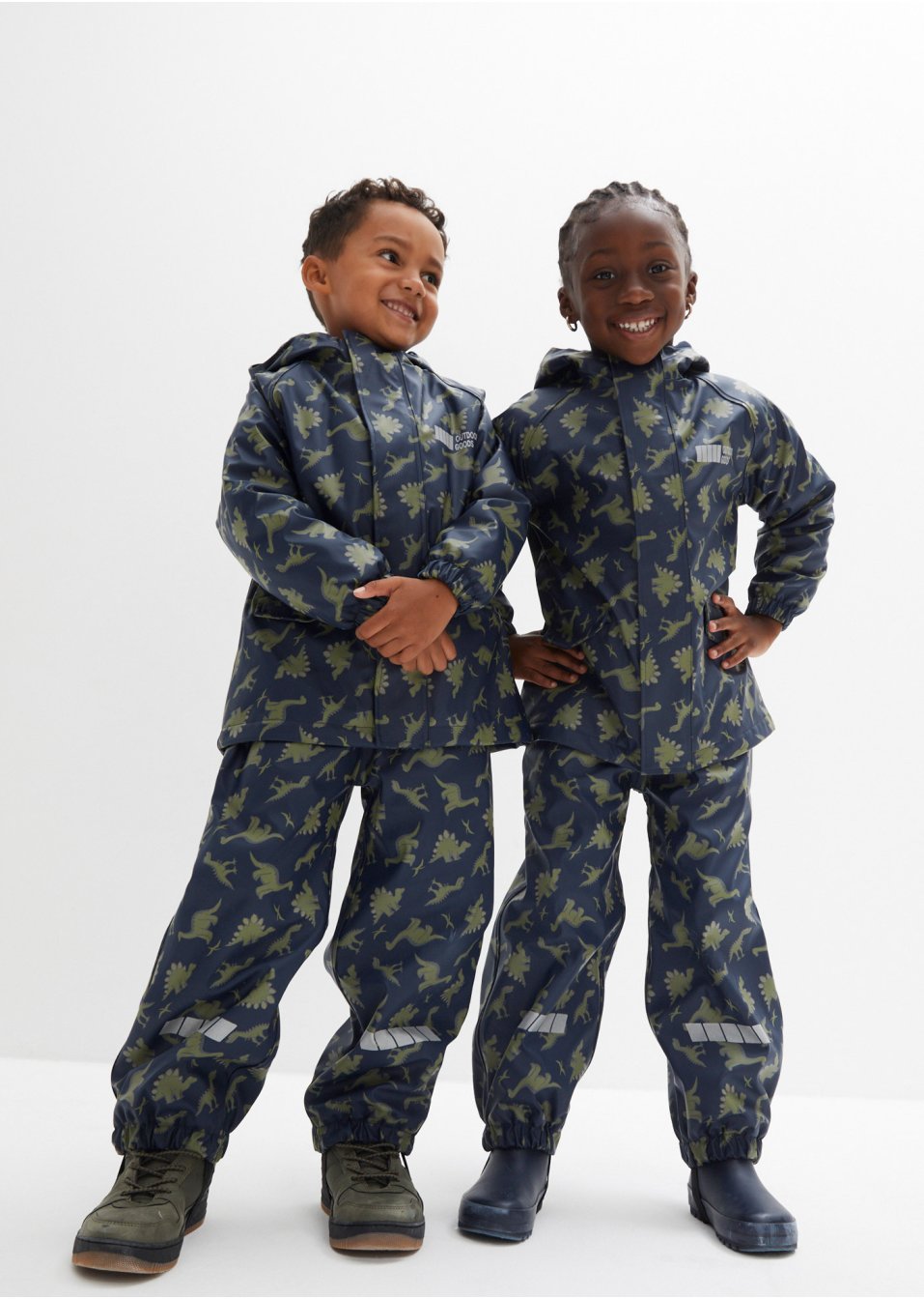 Veste de pluie thermo enfant avec imprimé dinosaure