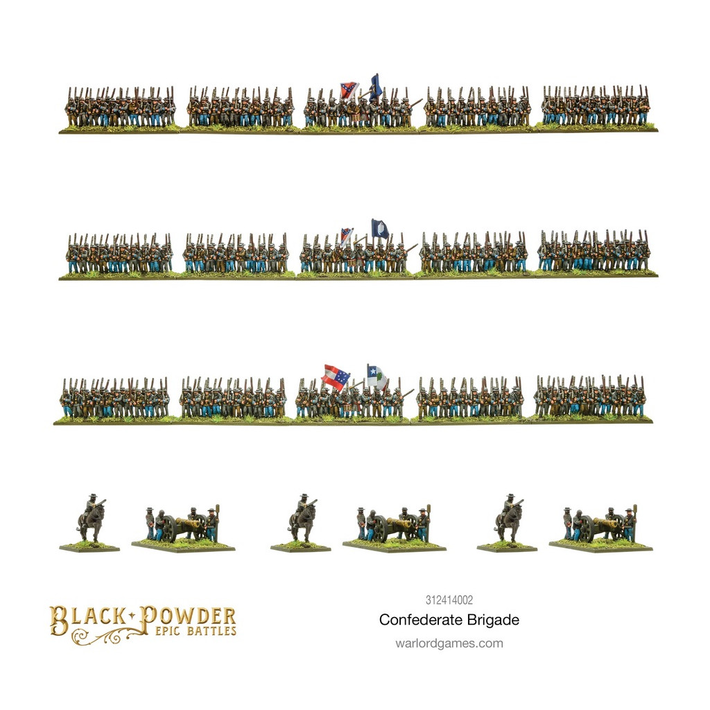 Black Powder Epic Battles: American Civil War - Confederate Brigade