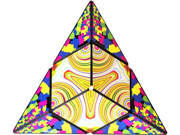 Shashibo Cube Technicolor – by Artist Laurence Gartel 2.0 Magnetischer Zauberwürfel
