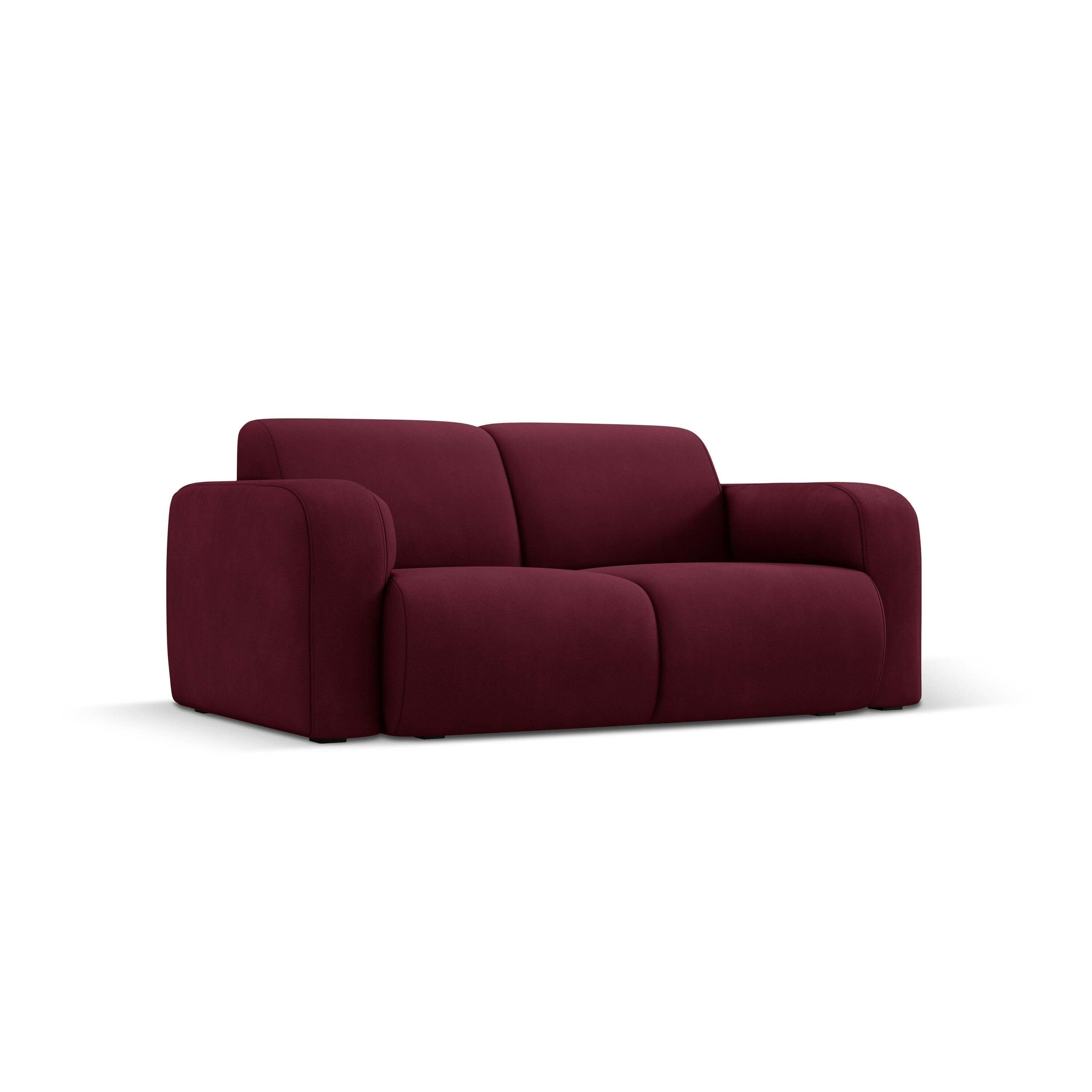 Windsor & Co Lola 2-zitsbank - Chenille - Bordeauxrood