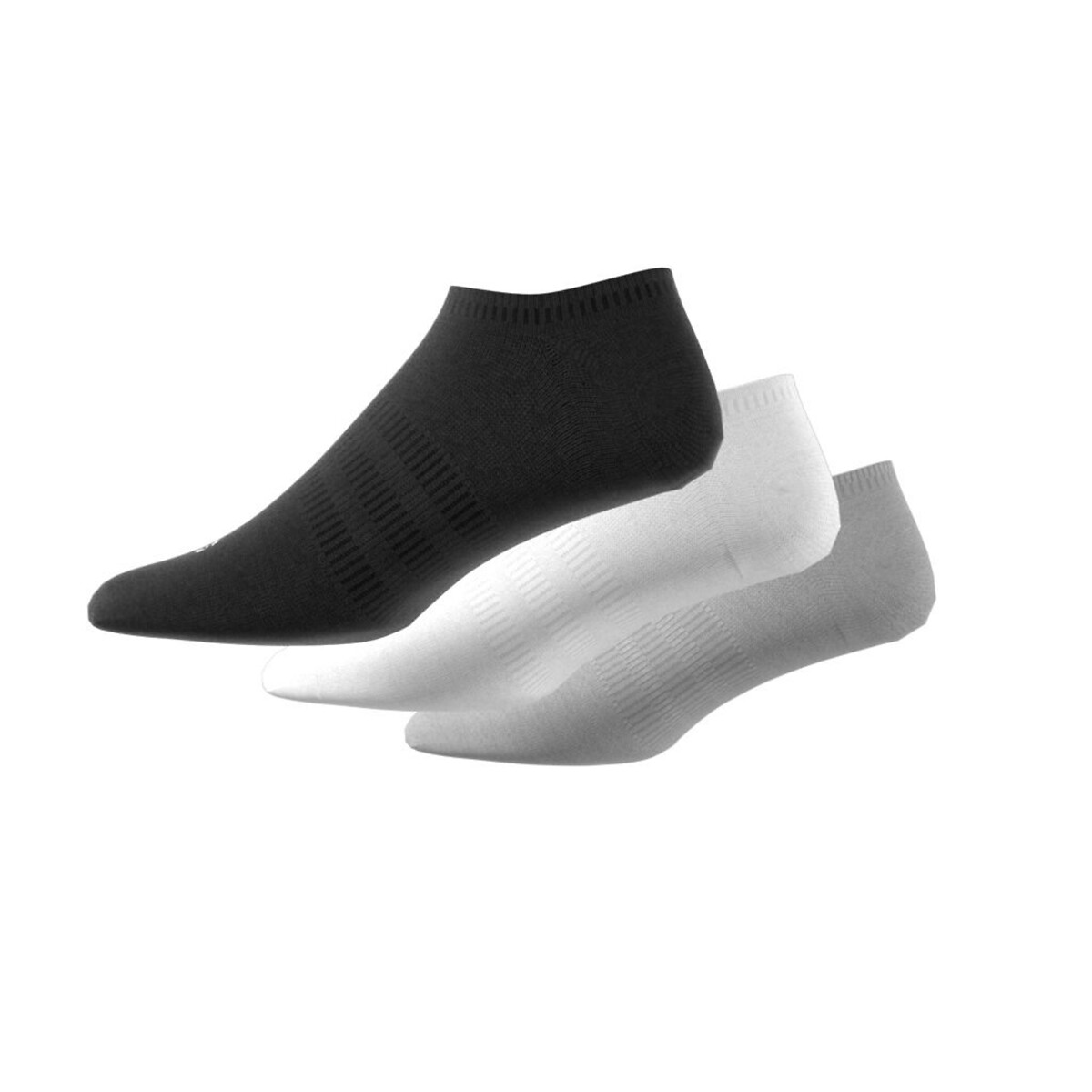 adidas Performance<br>Conjunto de 3 pares de meias confortáveis