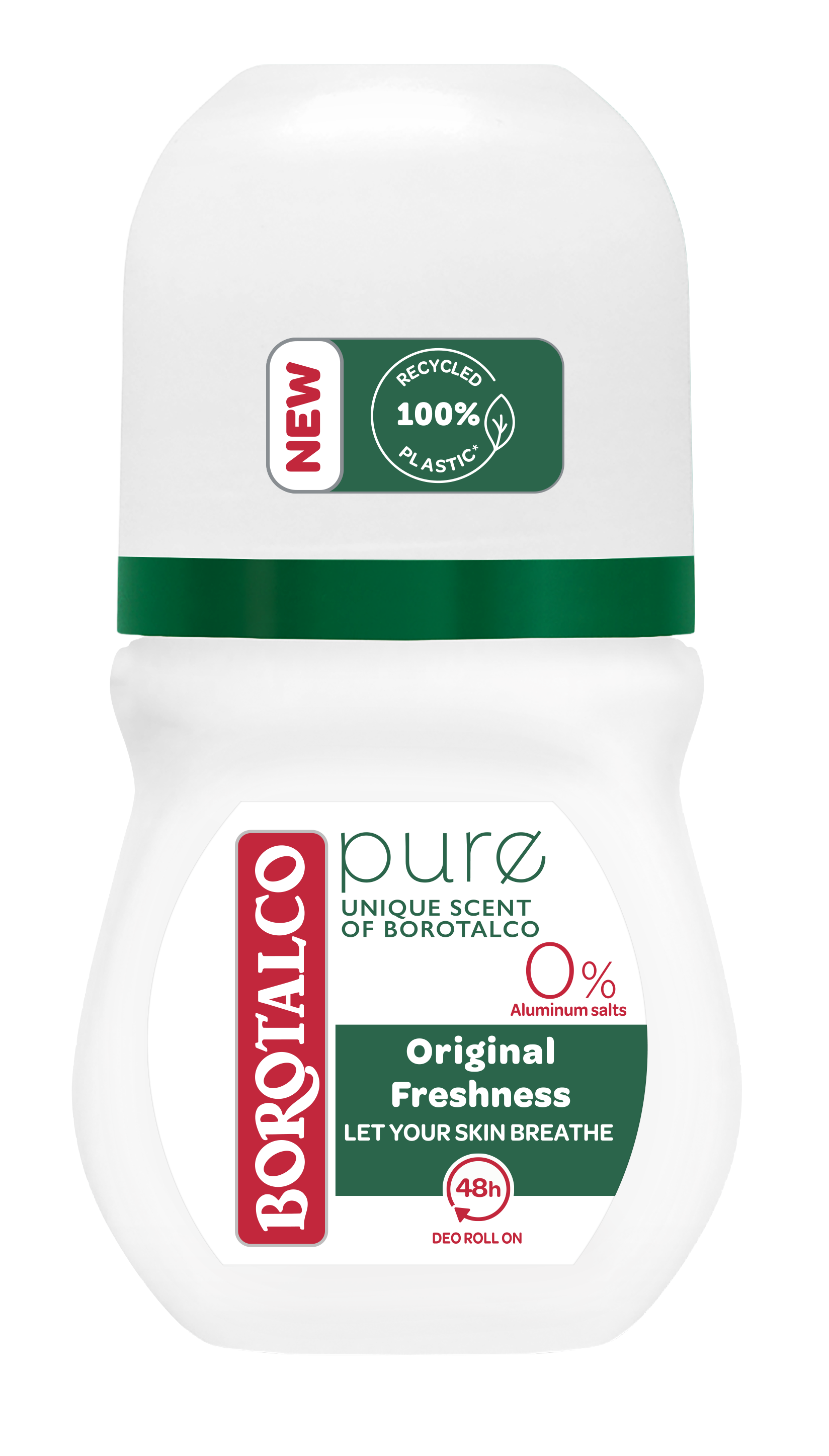 BOROTALCO Deo Pure Original Unique Scent of Borotalco<br>50 ml, Roll-on