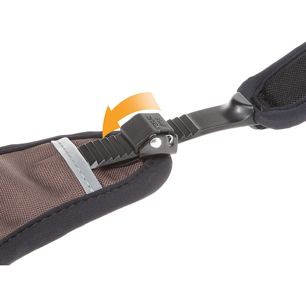 Ferplast harnais petit chien ergotrekking small, anti-évasion, anti-panique, harnais chien, lévrier, réfléchissant, 6 fermetures,