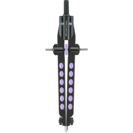 Faber-Castell Zirkel Schnellverstellzirkel Factory Pastell, 1 Stück, 3-fach sortiert