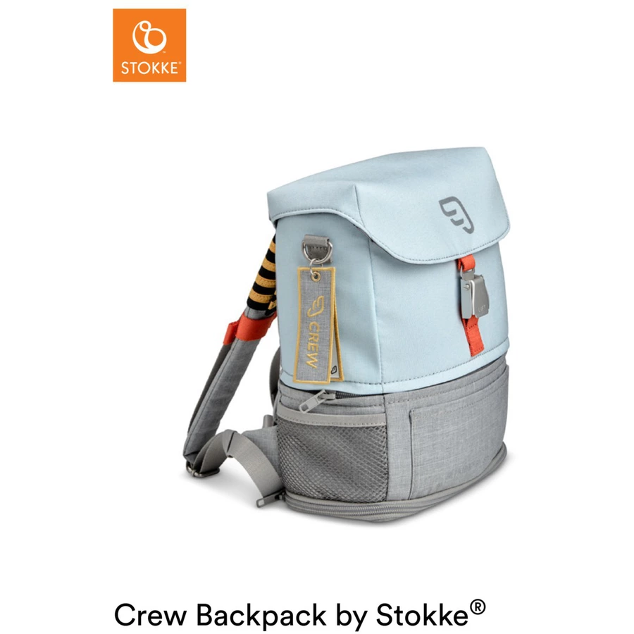 JETKIDS™ BY STOKKE® Aufsitzkoffer BedBox™ mit Crew BackPack™ Blue