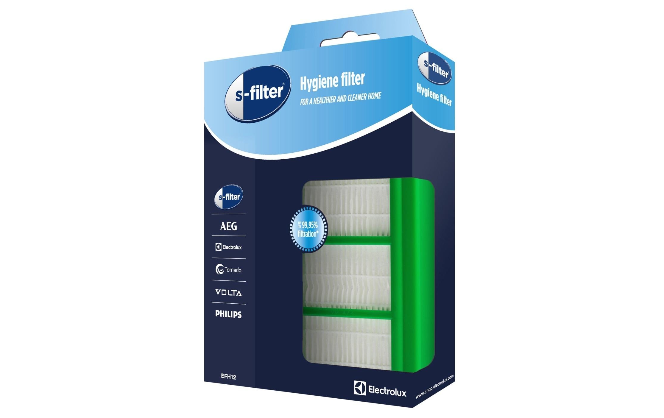 Filter EFH12 1 StückHygiene Filter für s-bag Sauger