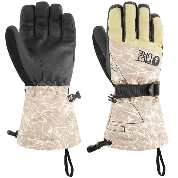 Gant de ski PICTURE TESTY GLOVES JR TEXTURY PRINT