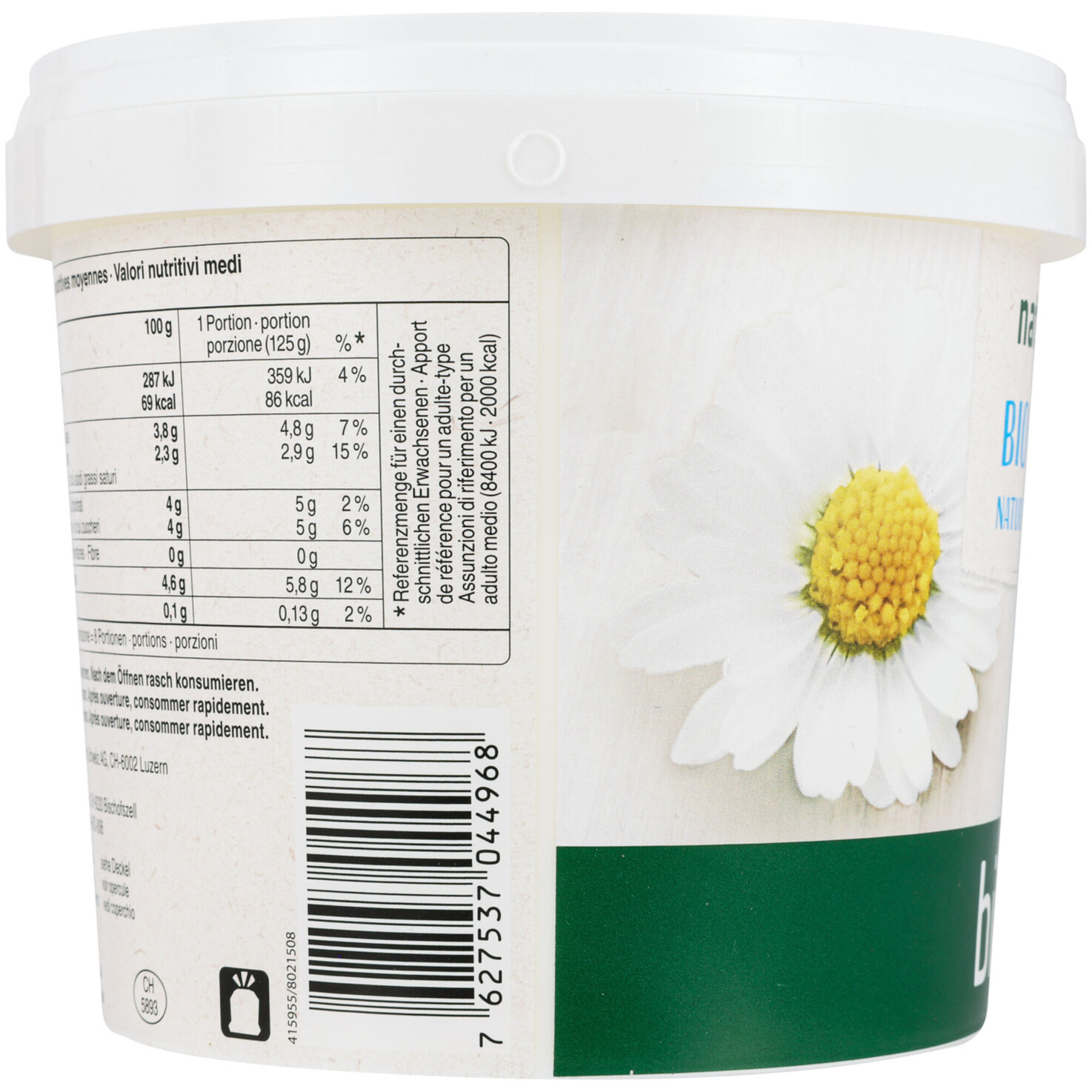 Naturaplan Bio Joghurt Nature