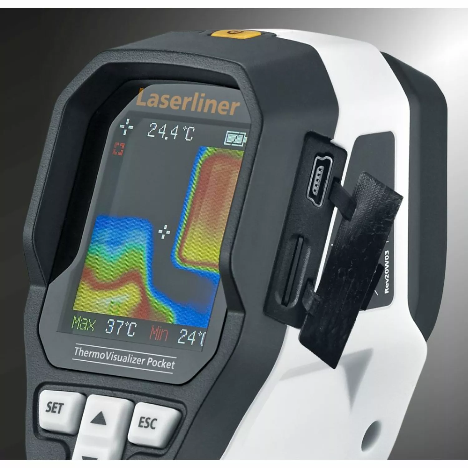 Laserliner 082.074A ThermoVisualizer Pocket Infrarood thermometer