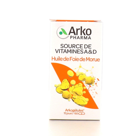 Arkogélules Huile de Foie de Morue