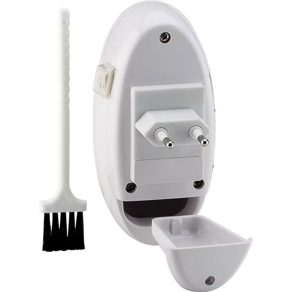 Elektrischer UV Insekten Vernichter LED Steckdosen Licht Mücken Schutz Stecker (59813) - Weiss