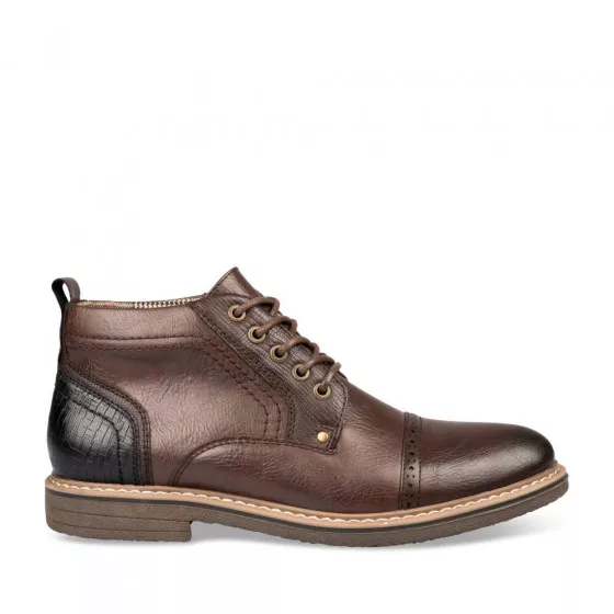 Bottines MARRON DENIM SIDE