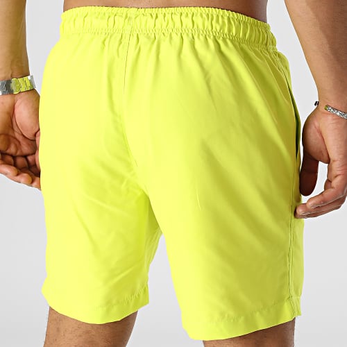 Short De Bain Code Core Sport Jaune Fluo