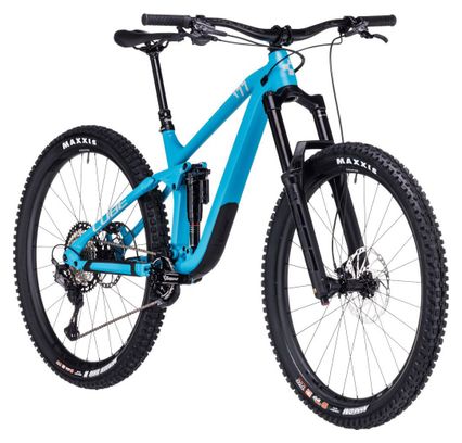 VTT Tout-Suspendu Cube Stereo One77 Race Shimano XT 12V 29'' Bleu Bondi