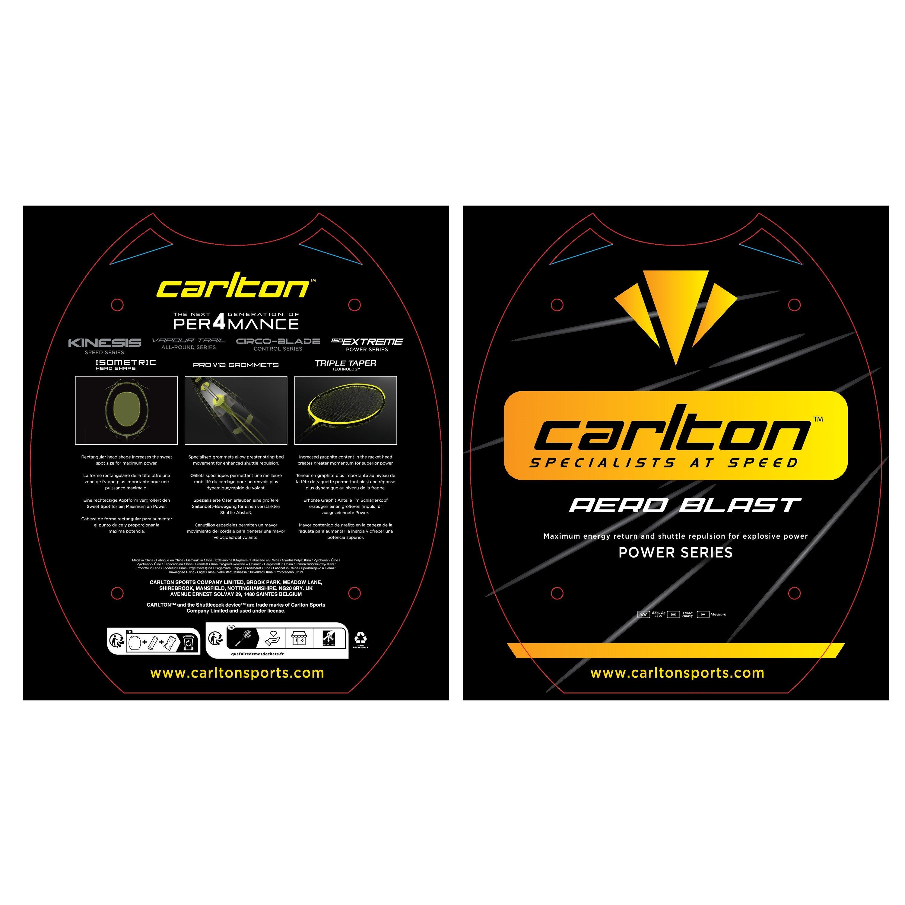 Carlton Aero Blast Badminton Racket