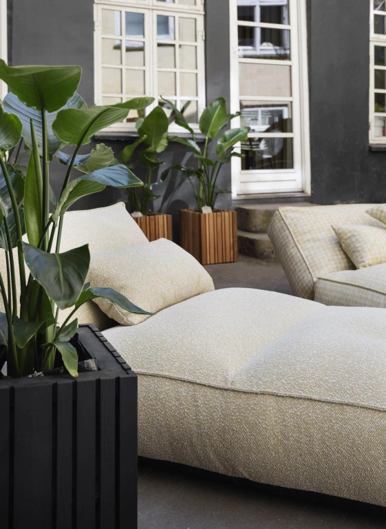 Blomus Stay kussen 30x70 bouclé Sand