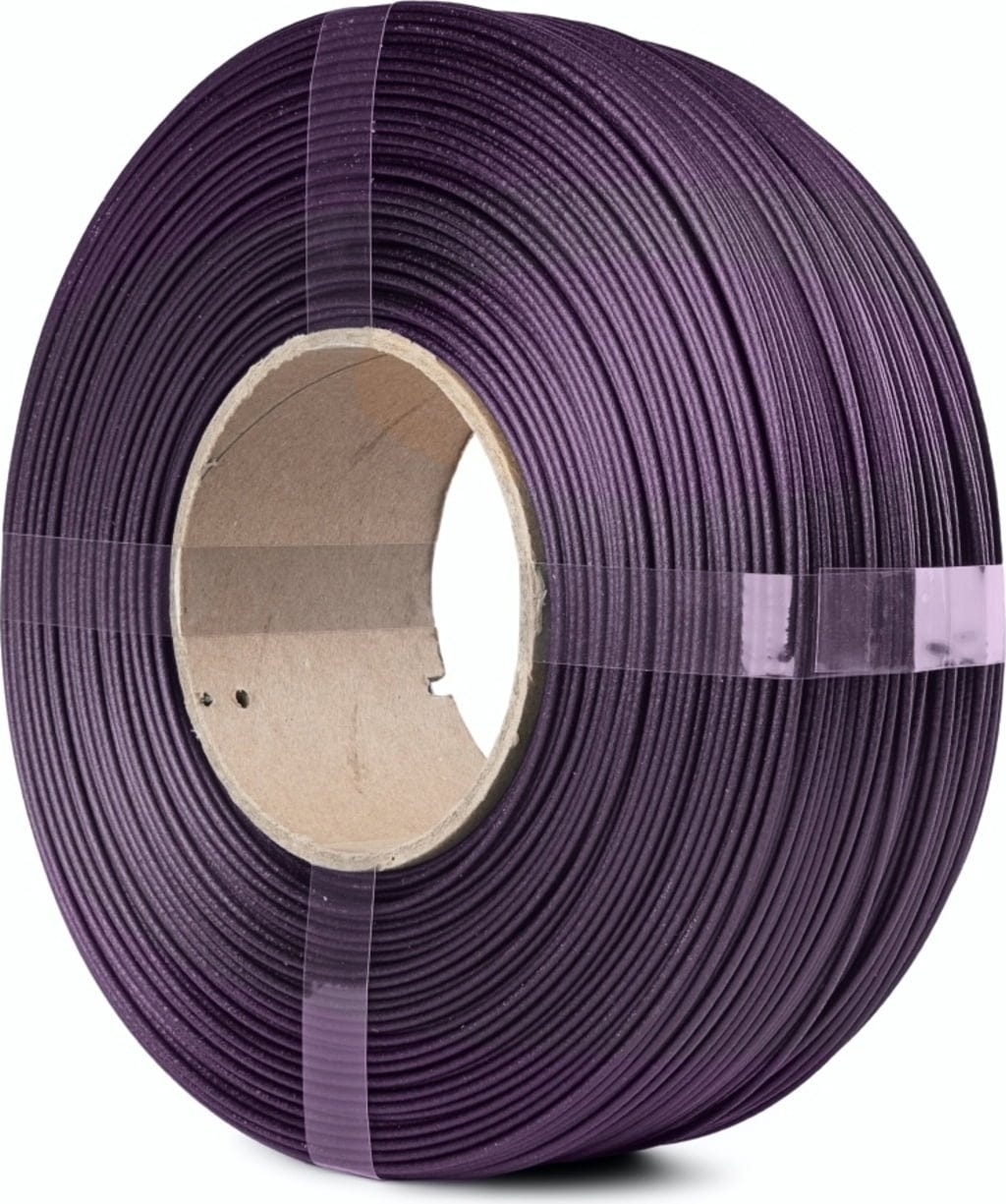 The Filament  ReFill PETG CF Purple, 1,75 mm / 1000 g    Mit 3 % Kohlefasern verstärktes PETG ohne Spule in Purple
