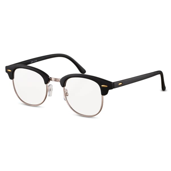 Lesebrille +2.00 med matt svart innfatning