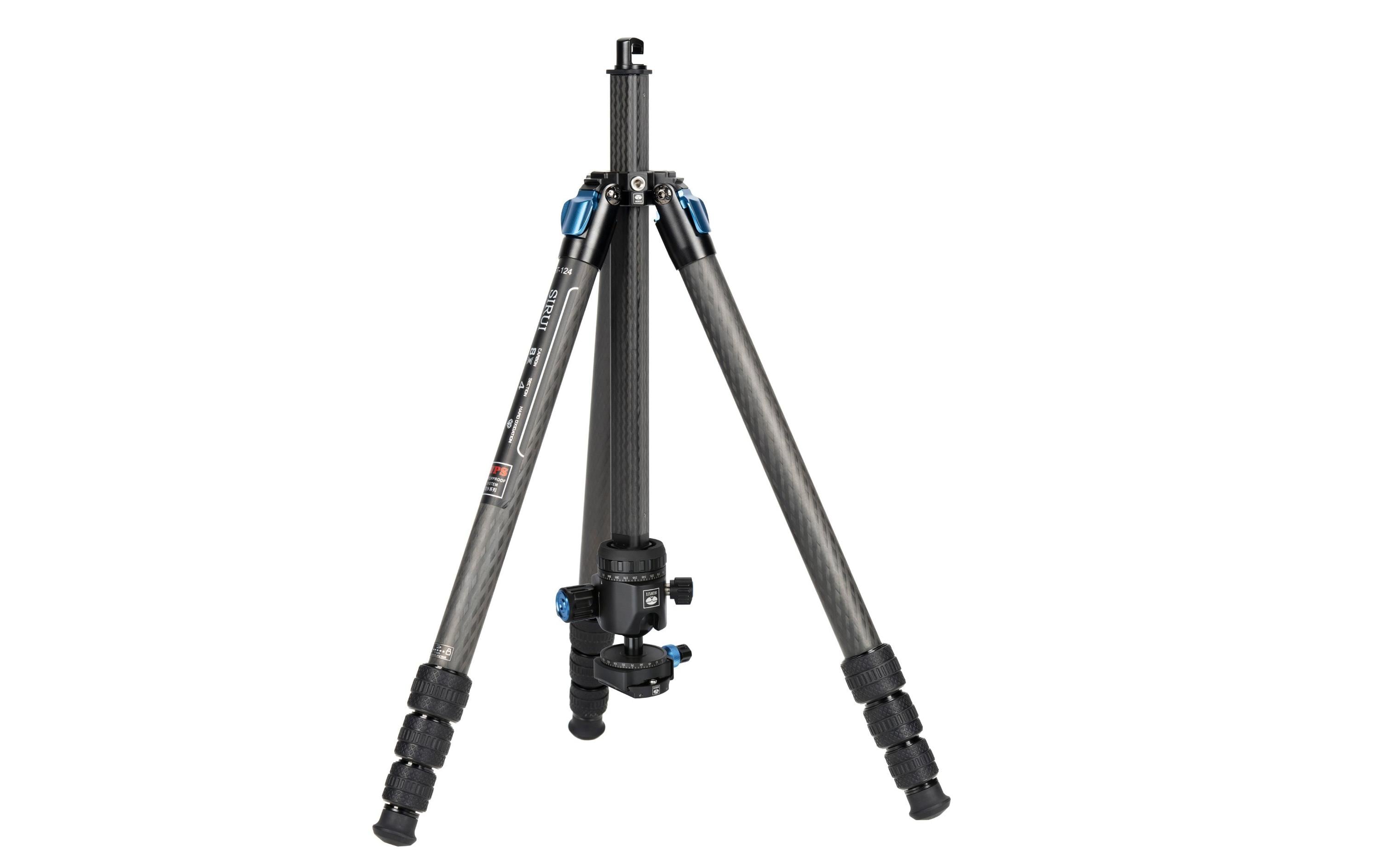 Stativ ST-124 Superb Travel mit ST-10X Kugelkopf<br>Leichtes und kompaktes Dreibeinstativ mit Profi-Kugelkopf