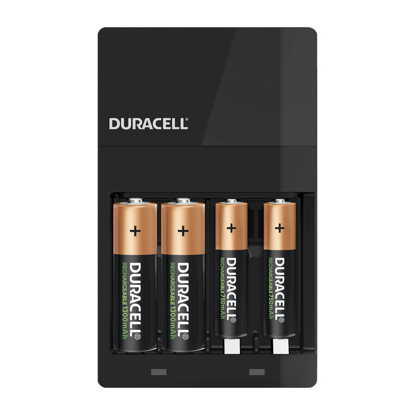 Batterilader AA/AAA 4 deler