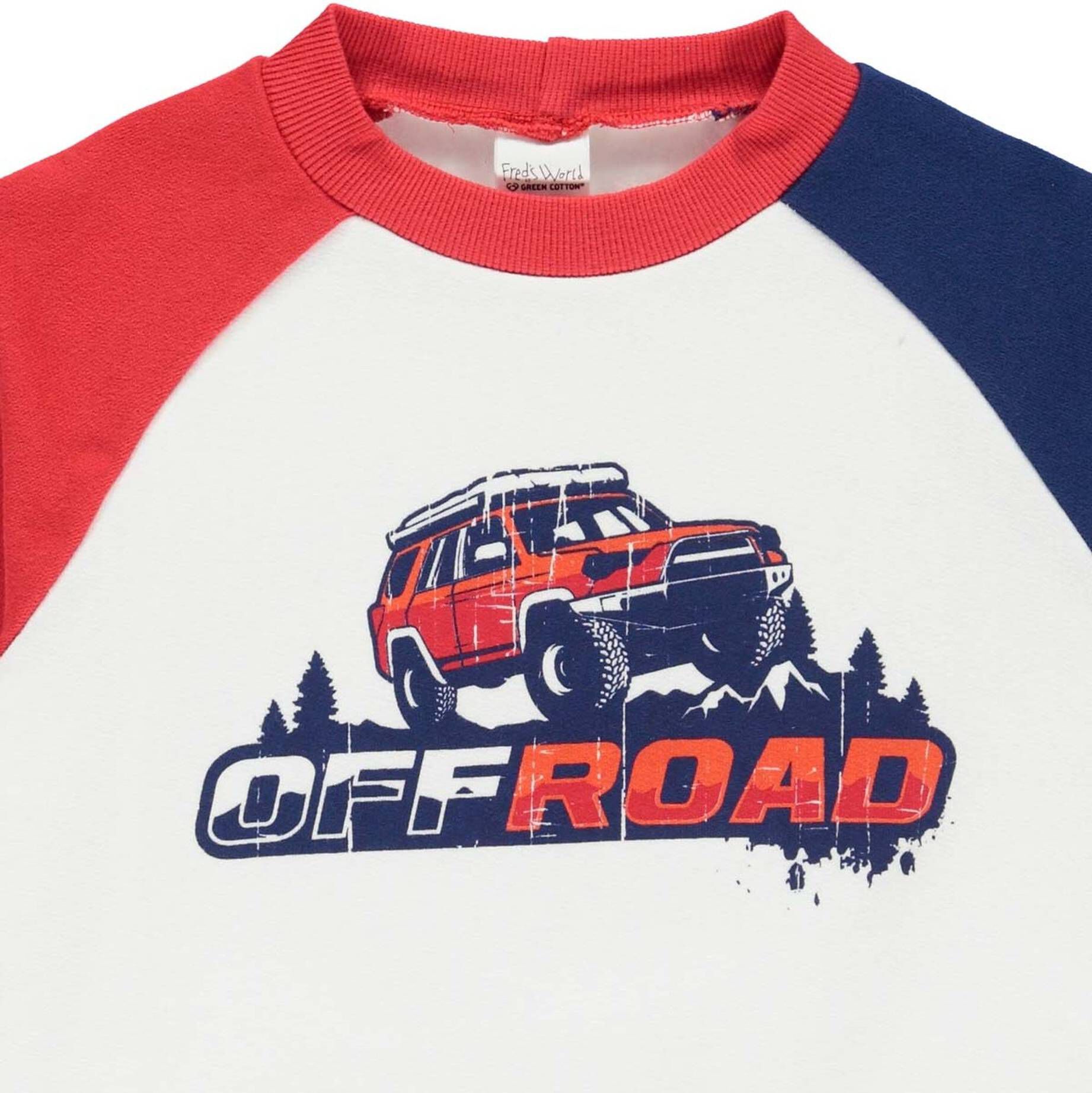 Fred's World by Green Cotton| Jungen Sweatshirt
