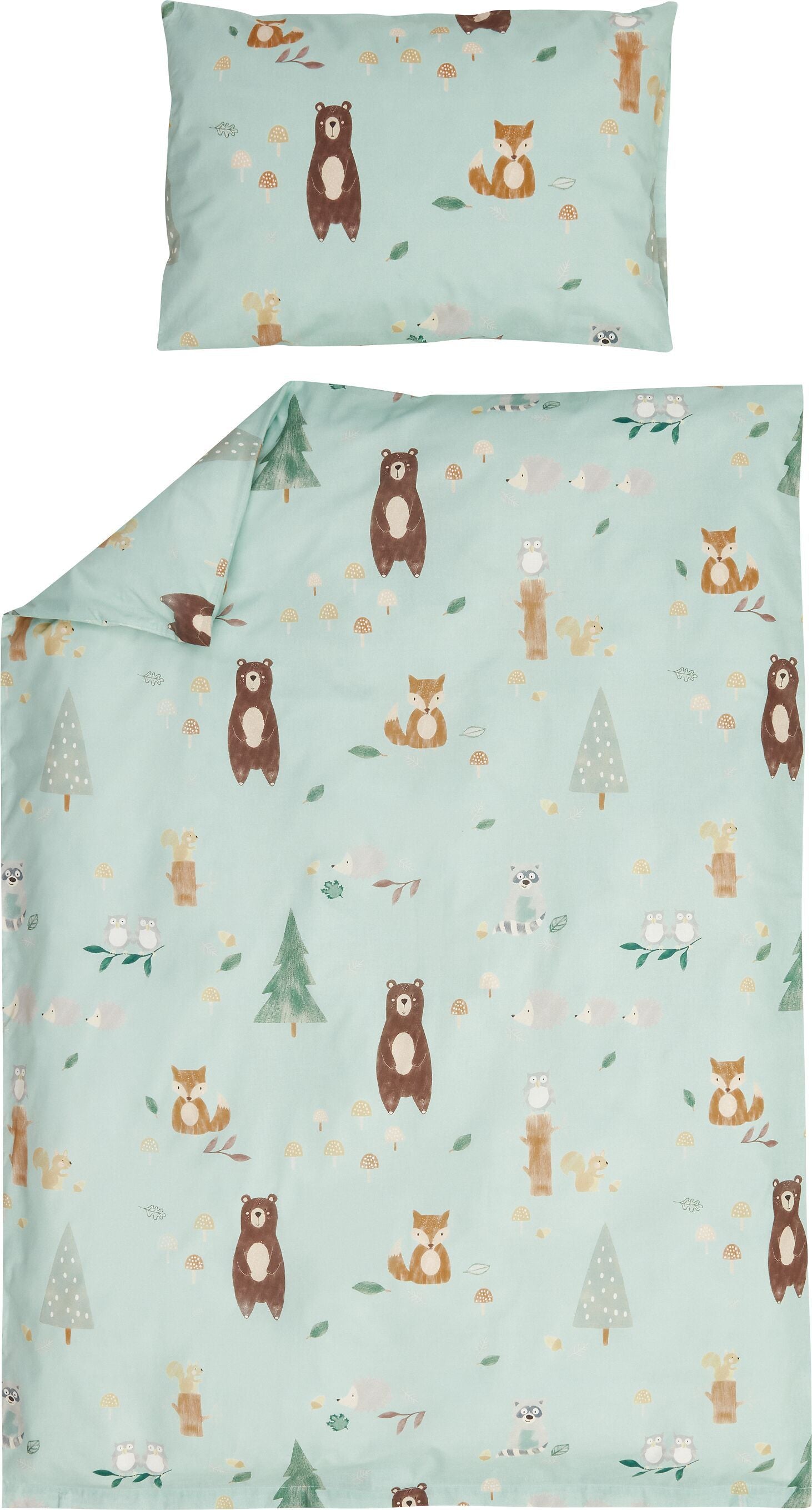 SIRA Baby Bettwäschegarnitur - Multicolor / B: 100.0 cm x T: 135.0 cm