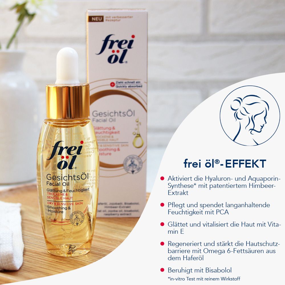 frei öl® HYDROLIPID GesichtsÖl