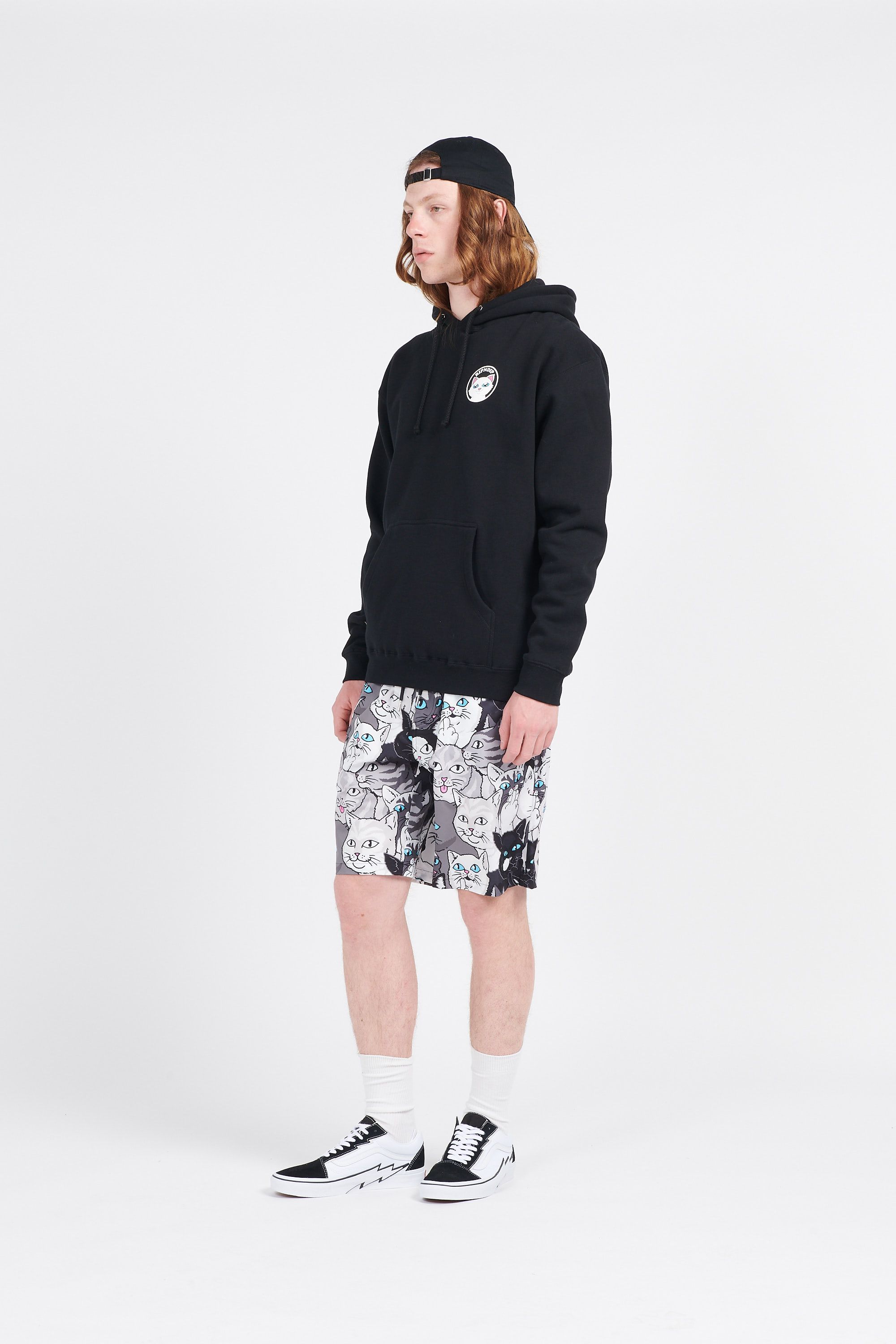 RIPNDIP hoodie Stop Being A Pussy Noir