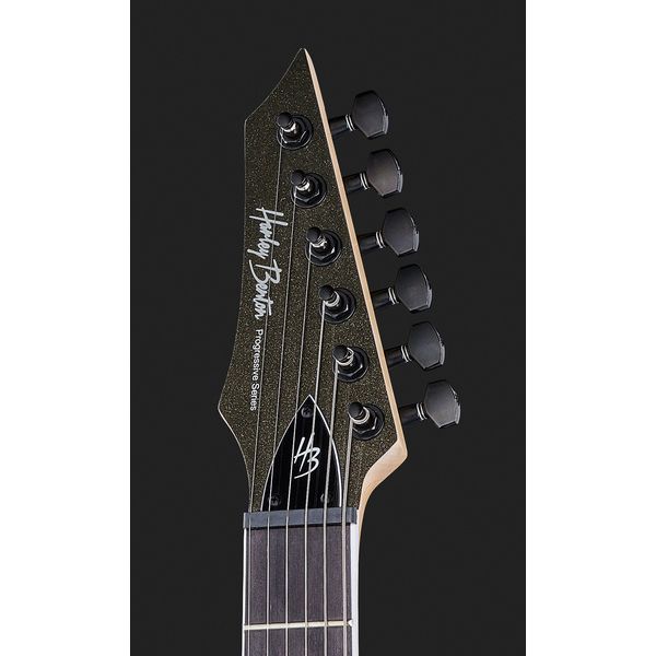 Harley Benton R-446LH Graphite Metal Bundle